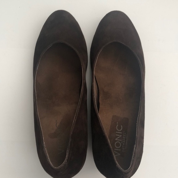 Vionic Antonia othaheel dark brown wedges - Picture 1 of 9